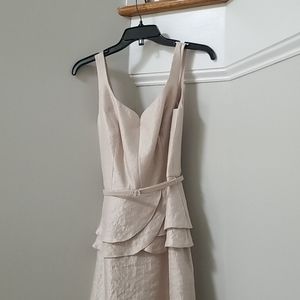 Formal champagne dress